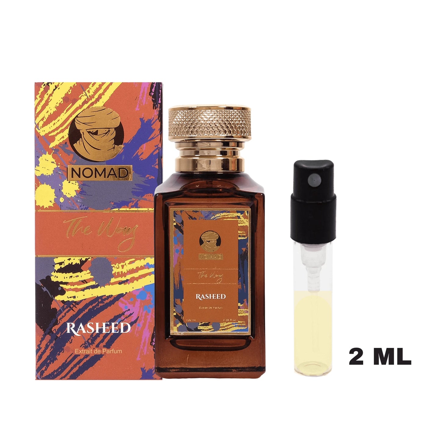 Mostra 2 ml Extract de parfum Rasheed – The Way