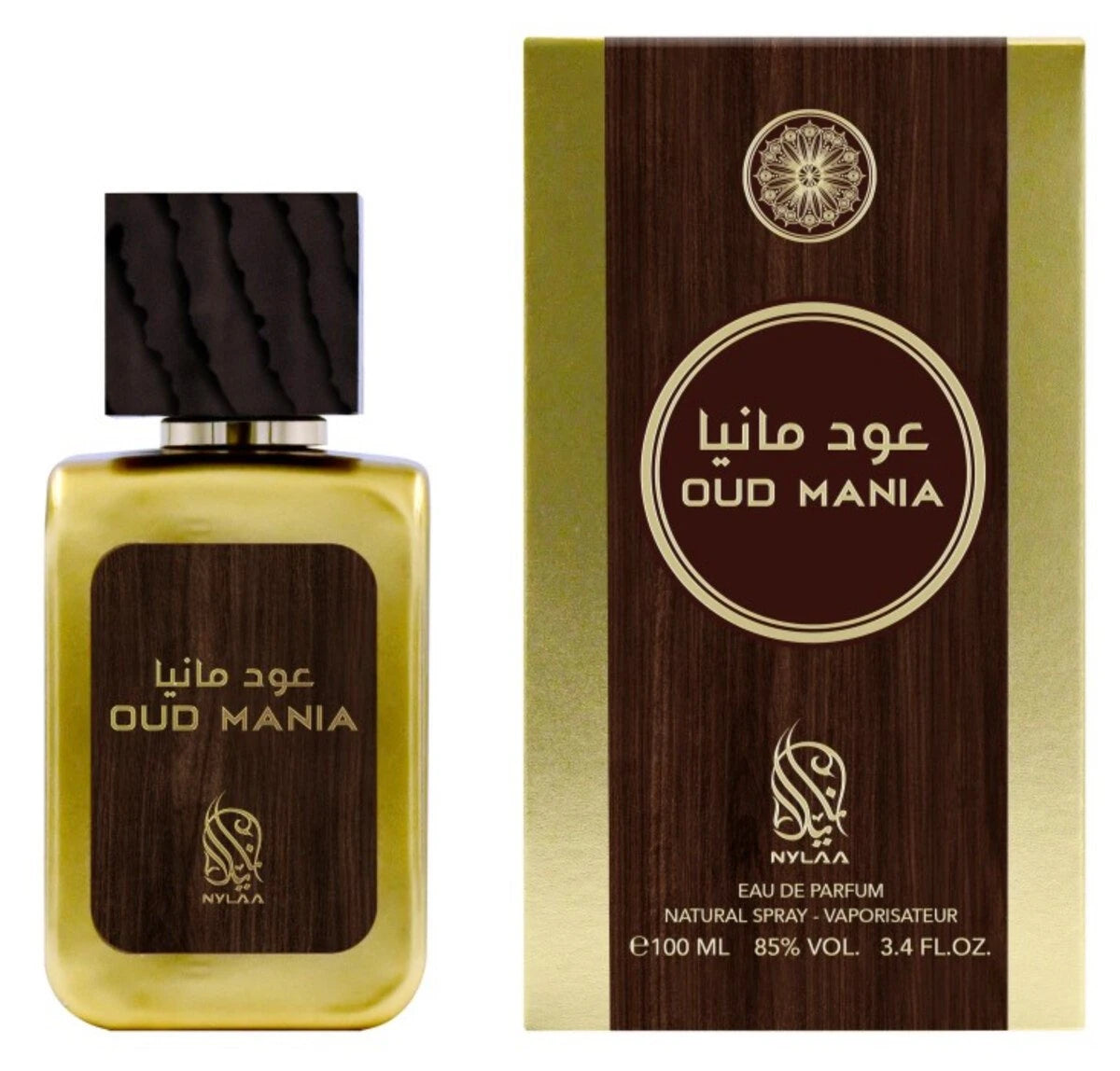 Oud Mania by Nylaa 100ml – Parfum arabesc original import Dubai inspirat din Dunhill Icon Absolute