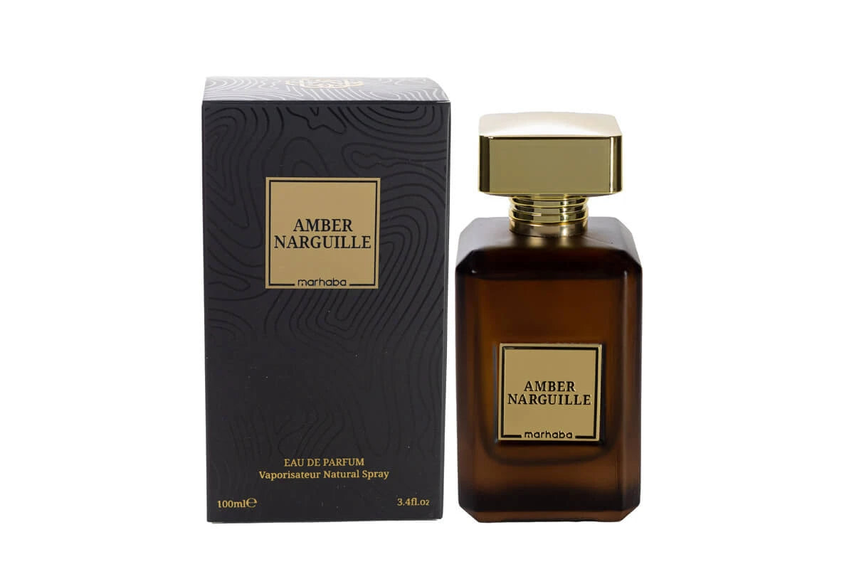 Amber Narguille by Marhaba 100 ml – Parfum arabesc original import Dubai inspirat din Hermessence Ambre Narguile Hermès