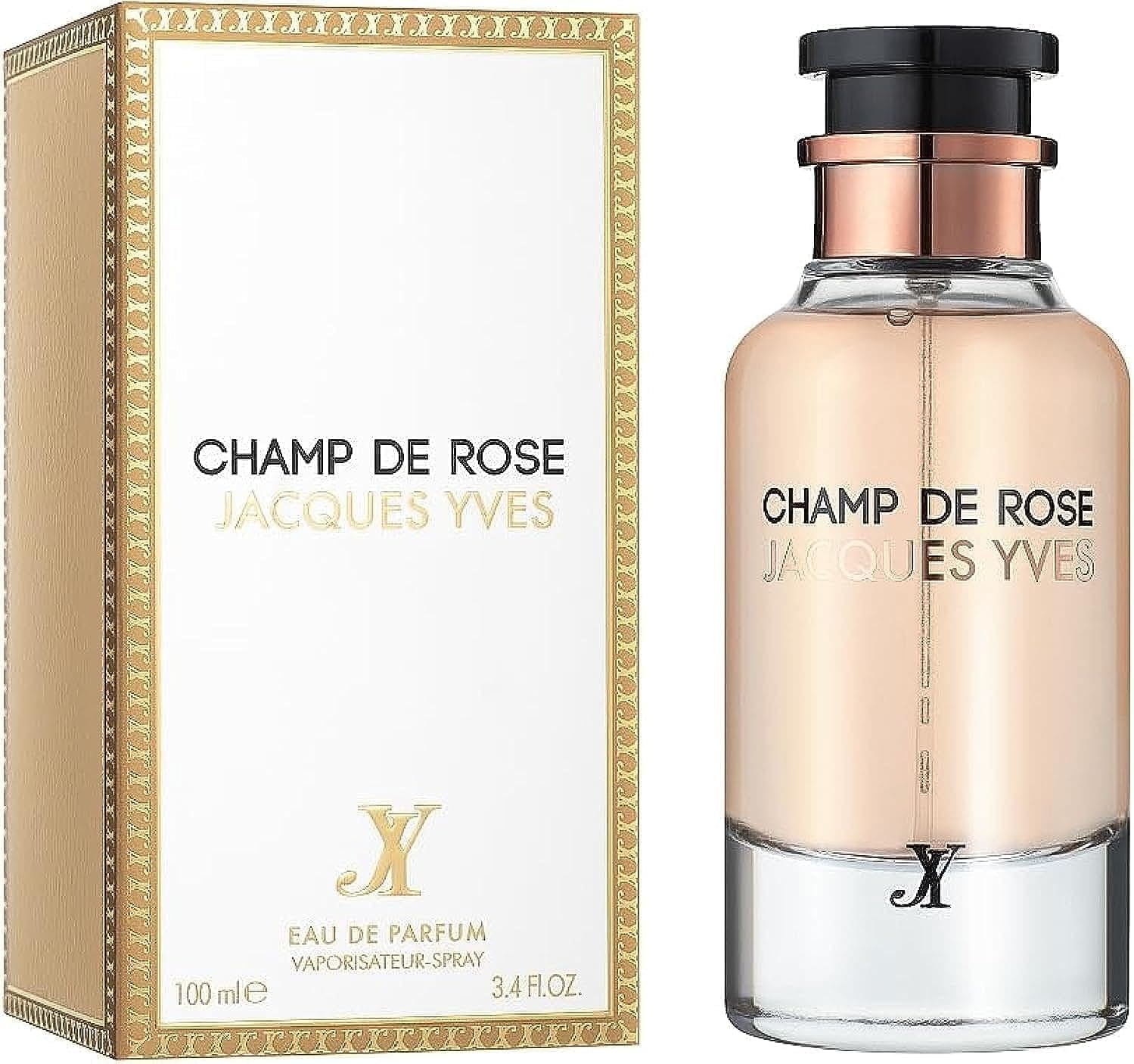 Apa de Parfum Fragrance World, Jacques Yves Champ De Rose, Femei, 100 ml