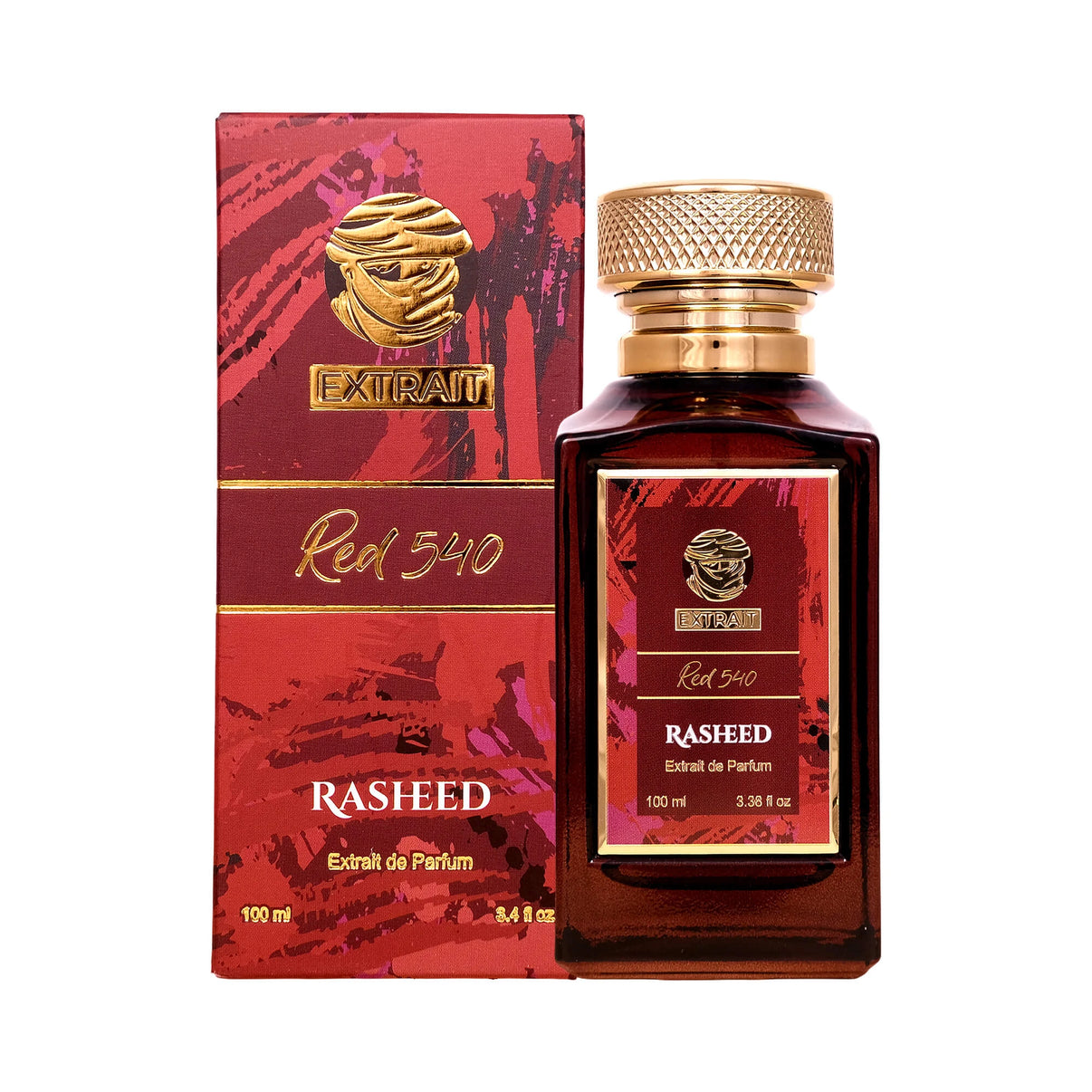 Extract de parfum Rasheed Red 540 100 ml Inspirat din MFK – Baccarat R. 540