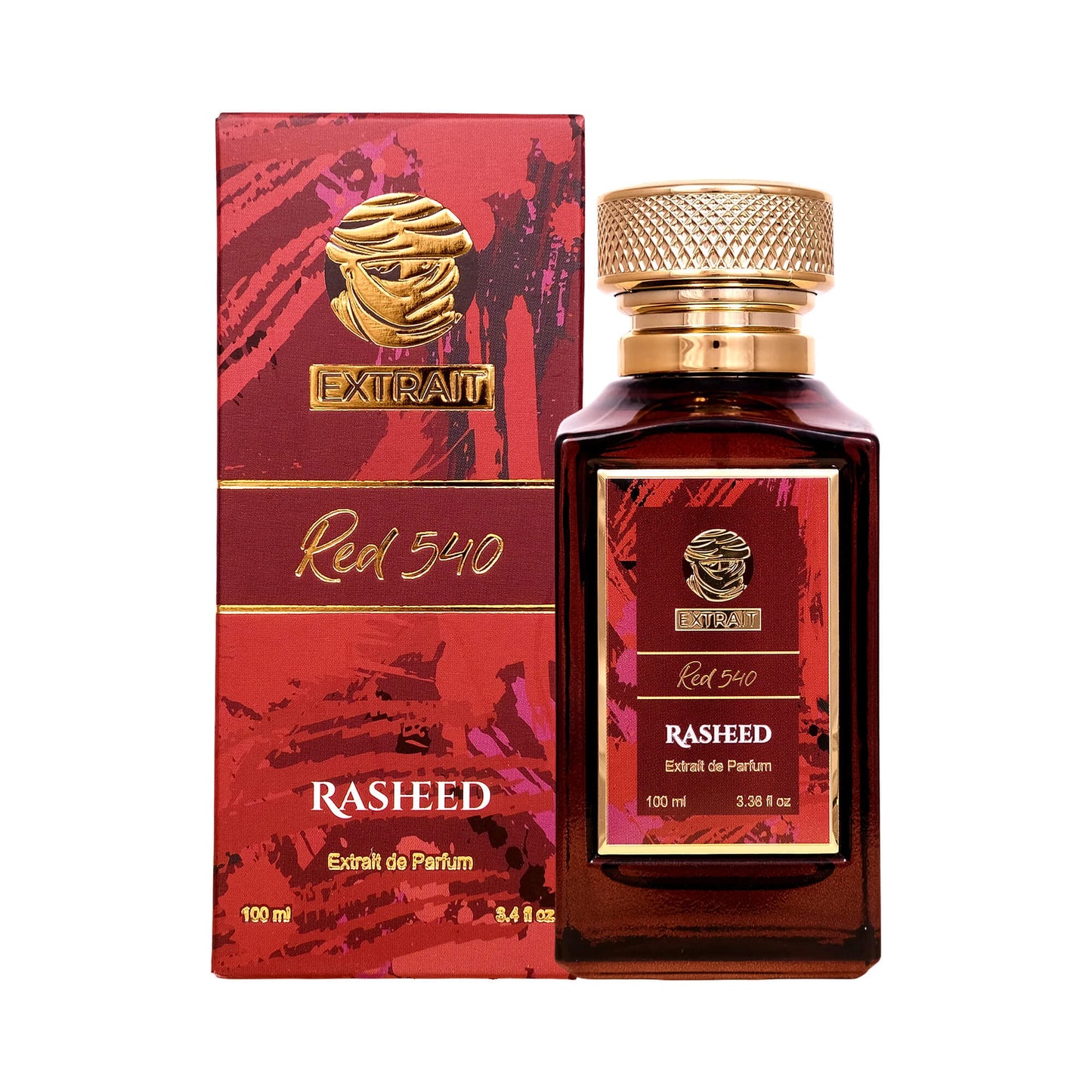 Extract de parfum Rasheed Red 540 100 ml Inspirat din MFK – Baccarat R. 540