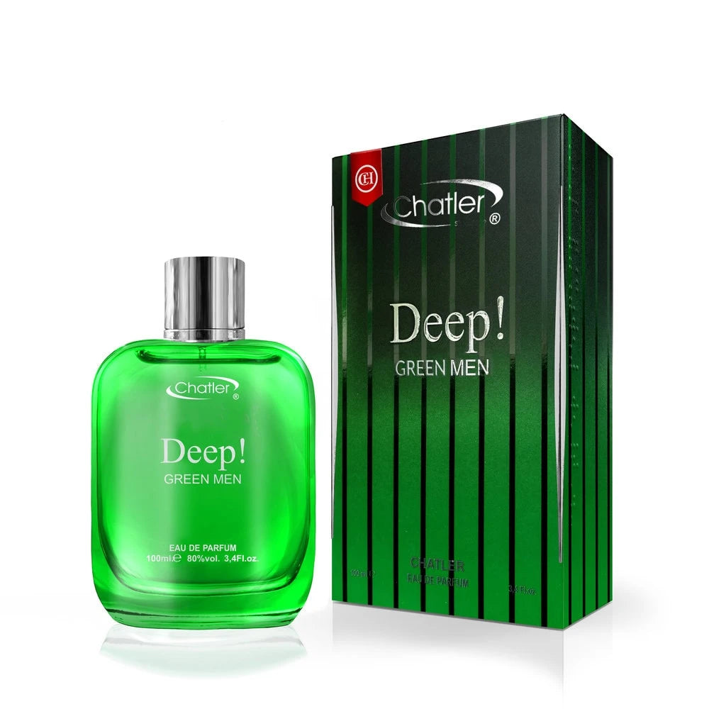 Apa de parfum Chatler – Deep Green Men 100 ml – Inspirat din Jp. GO