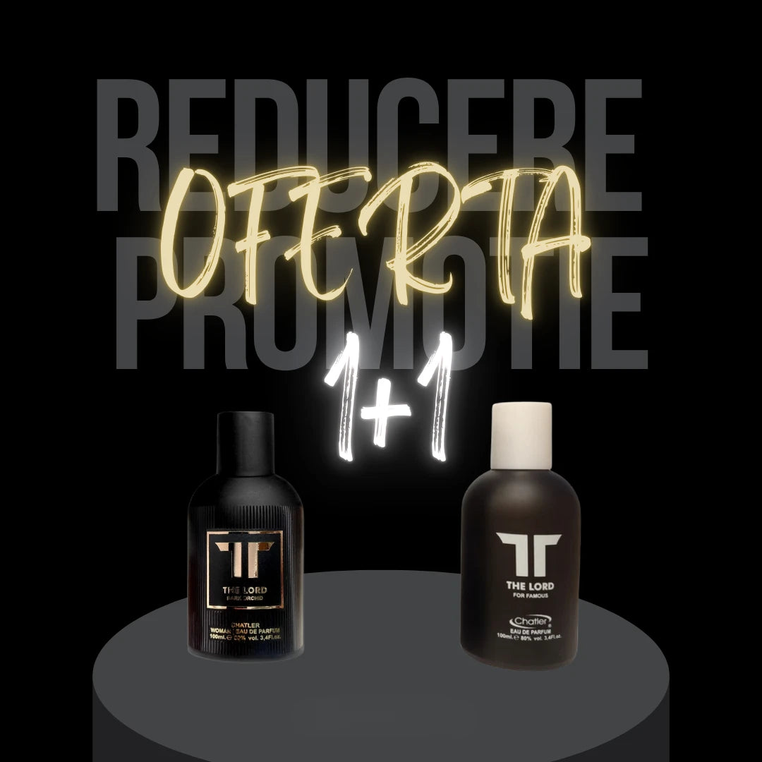 Oferta 2 Produse Chatler – The Lord Dark Orchid (T.F. Black Orchid) + The Lord For Famous (T.F. Fucking Fabulous)