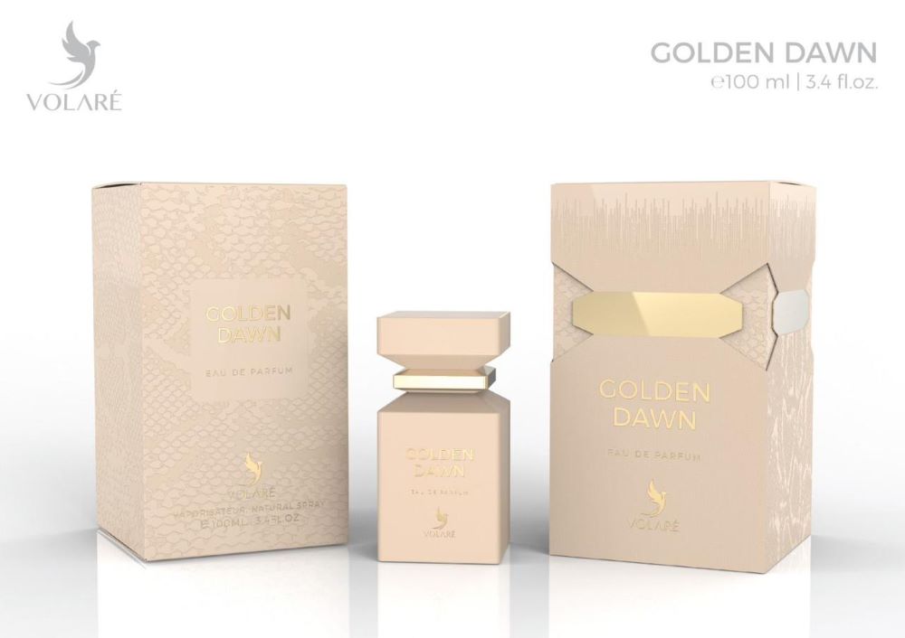 Apa de Parfum Volare Golden Dawn, Unisex, 100 ml