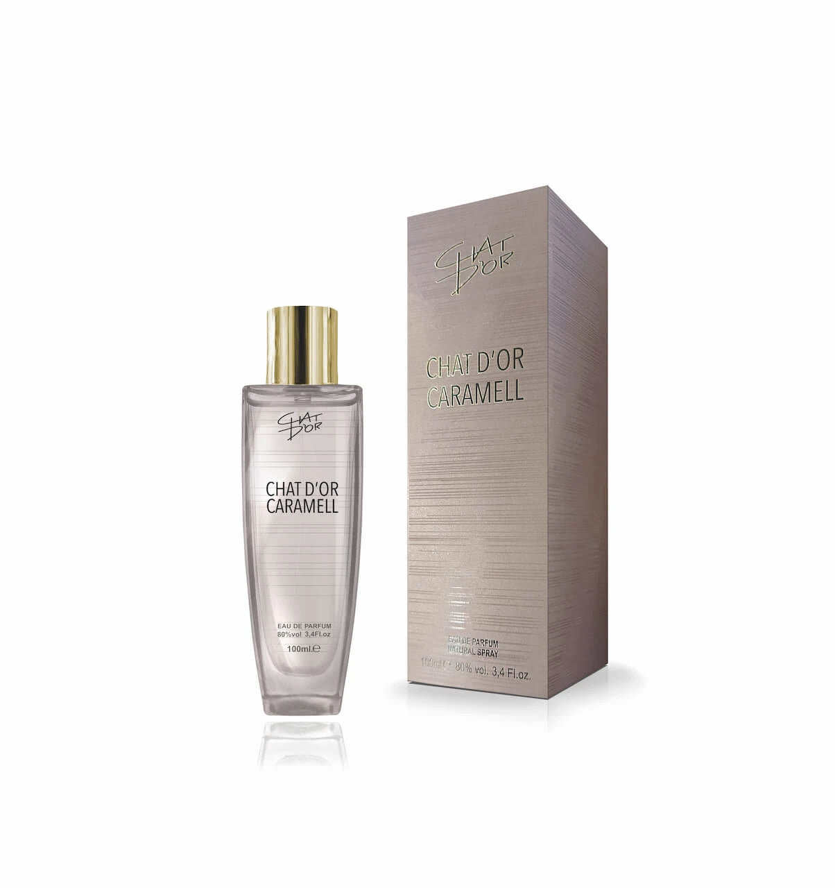 Apa de parfum Chat D’Or Caramell 100 ml – inspirat din Naomi Campbell