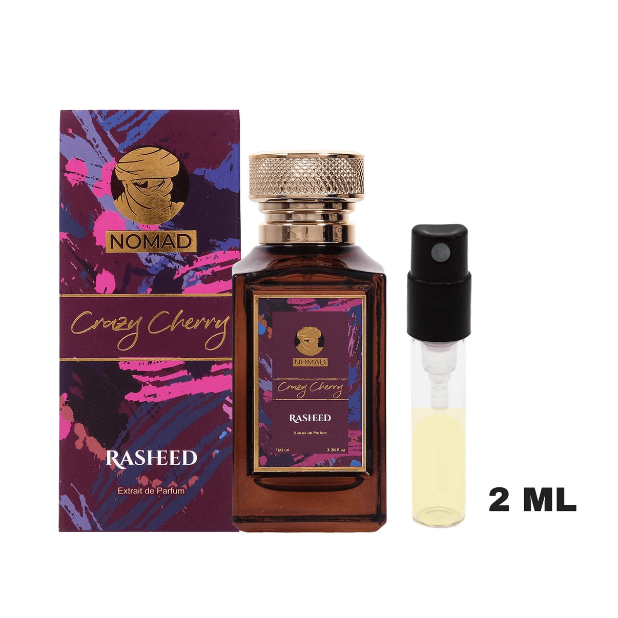 Mostra 2 ml Extract de parfum Rasheed – Crazy Cherry
