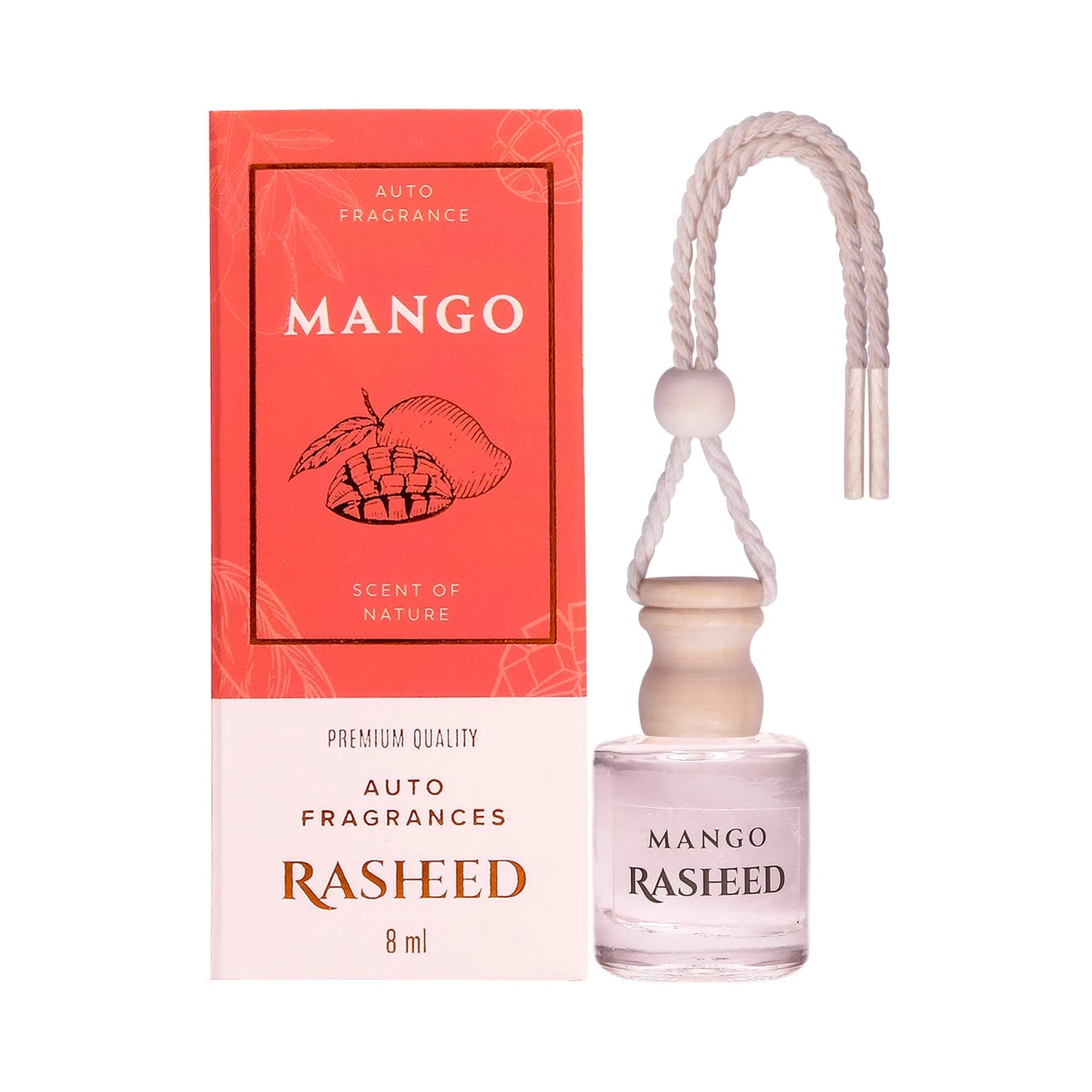 Odorizant auto Rasheed 8 ml esenta Mango (PROMO)