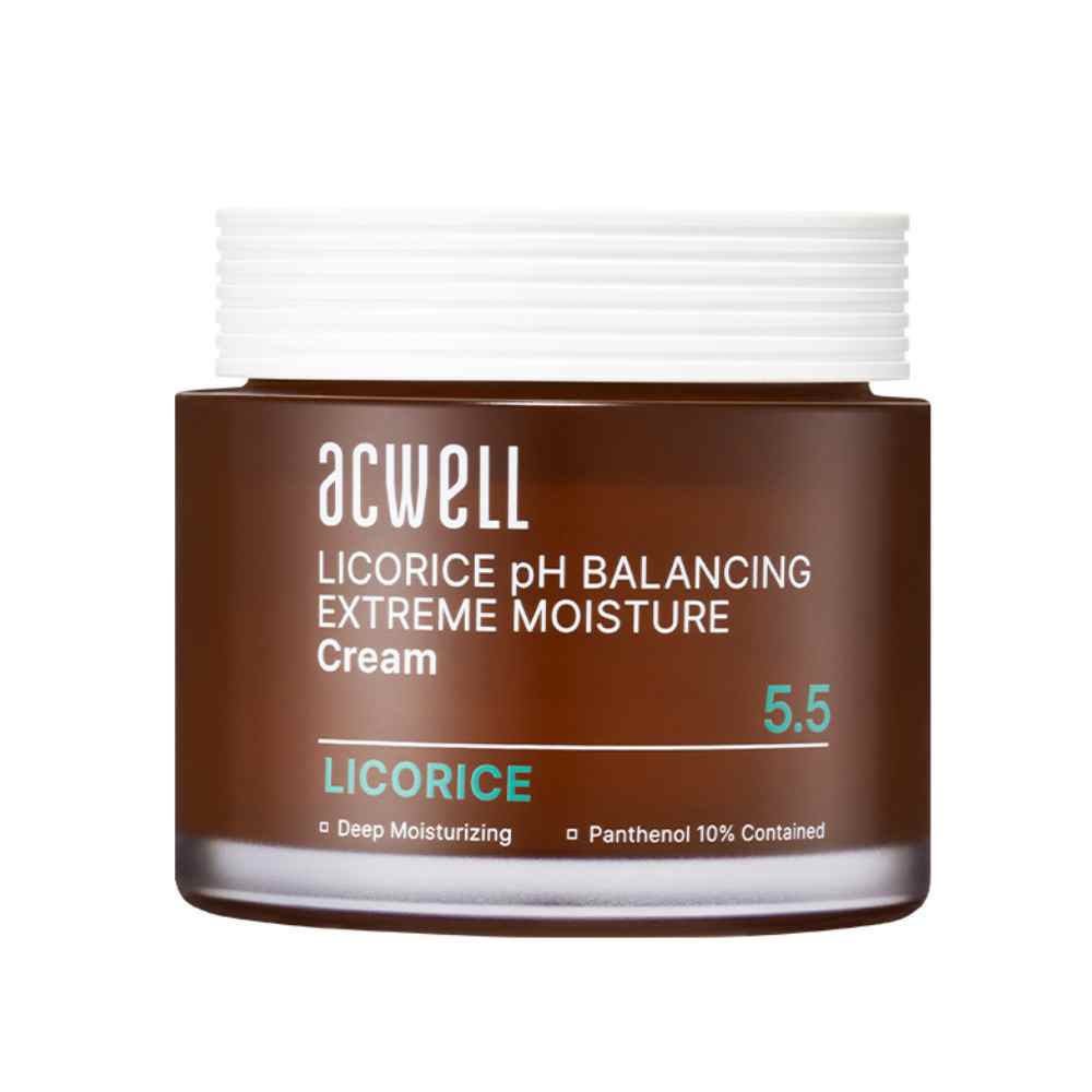 Acwell Licorice pH Balancing Extreme Moisture Cream, 55ml