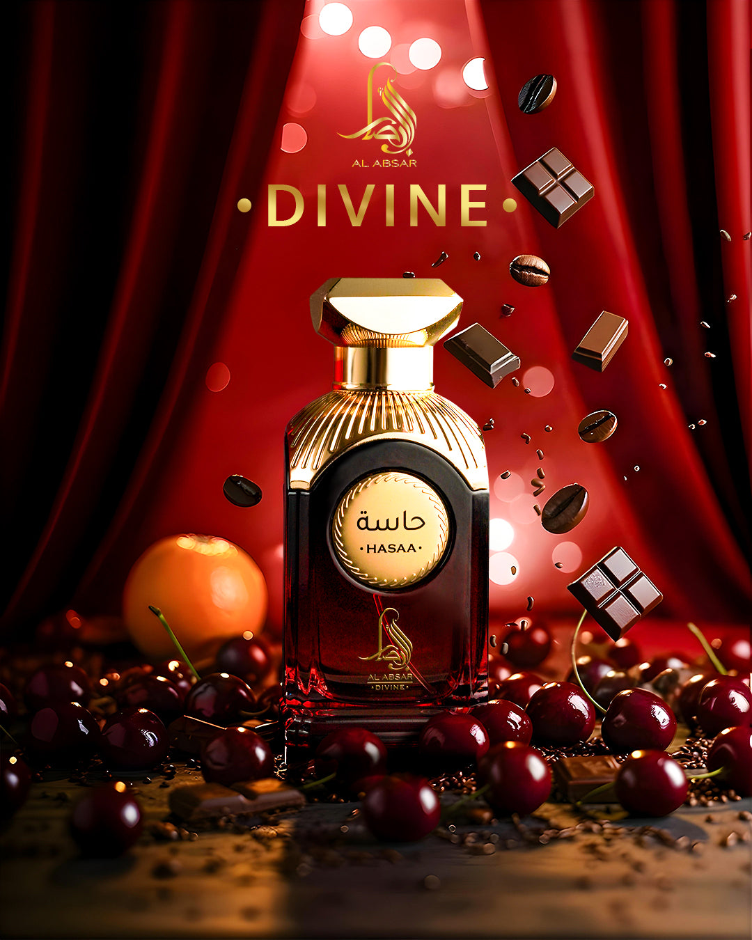 Apa de Parfum Al Absar Divine Hasaa, Femei, 100 ml