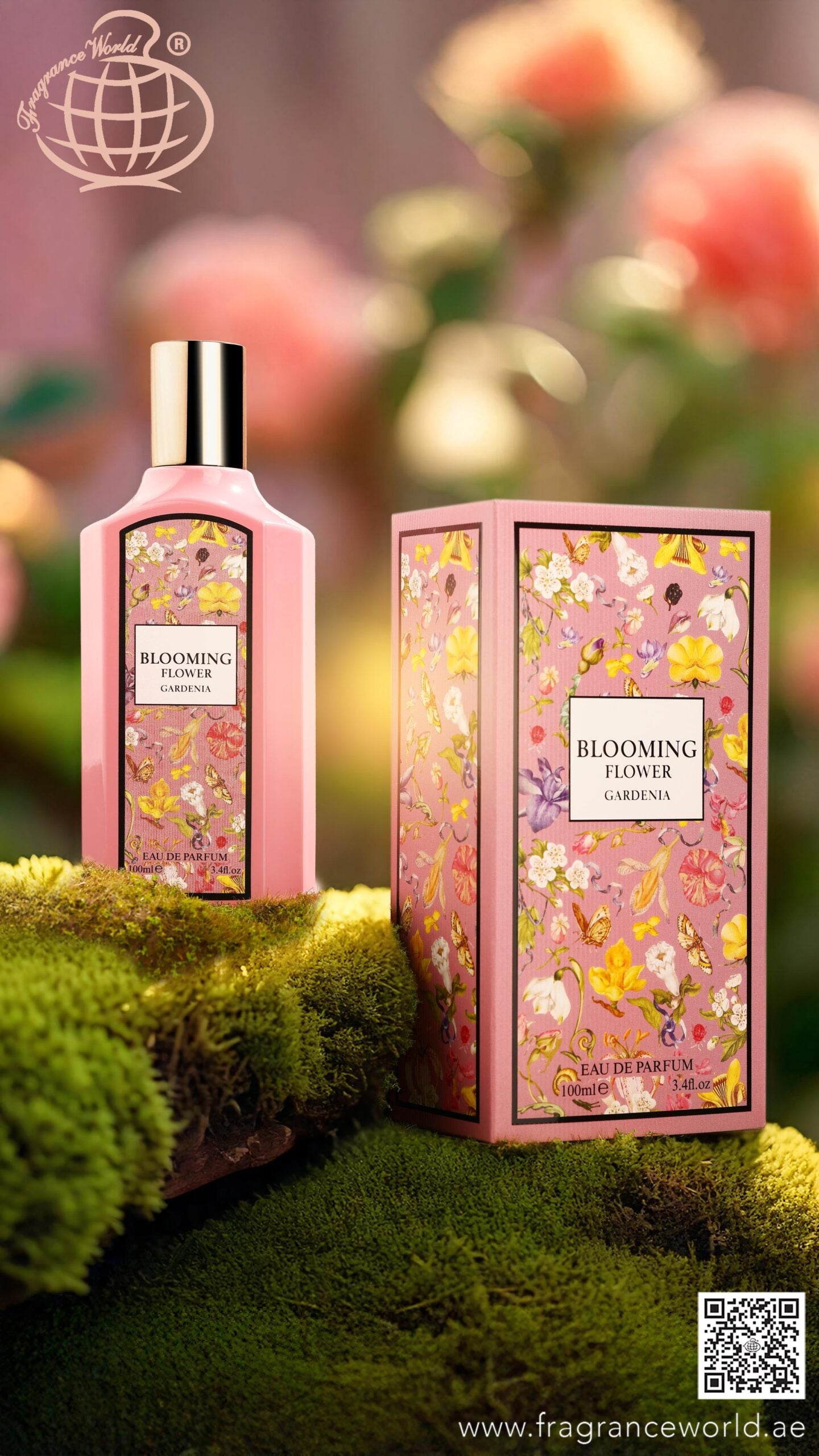 Apa de Parfum Blooming Flower Gardenia by Fragrance World, Femei, 100 ml