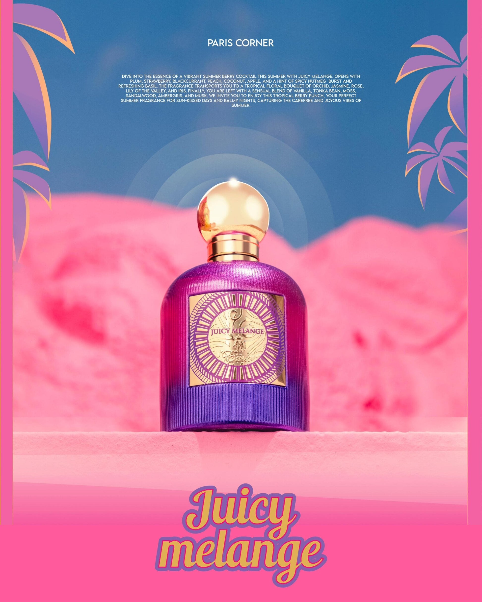 Apa de Parfum Juicy Melange by Emir, Unisex, 100 ml