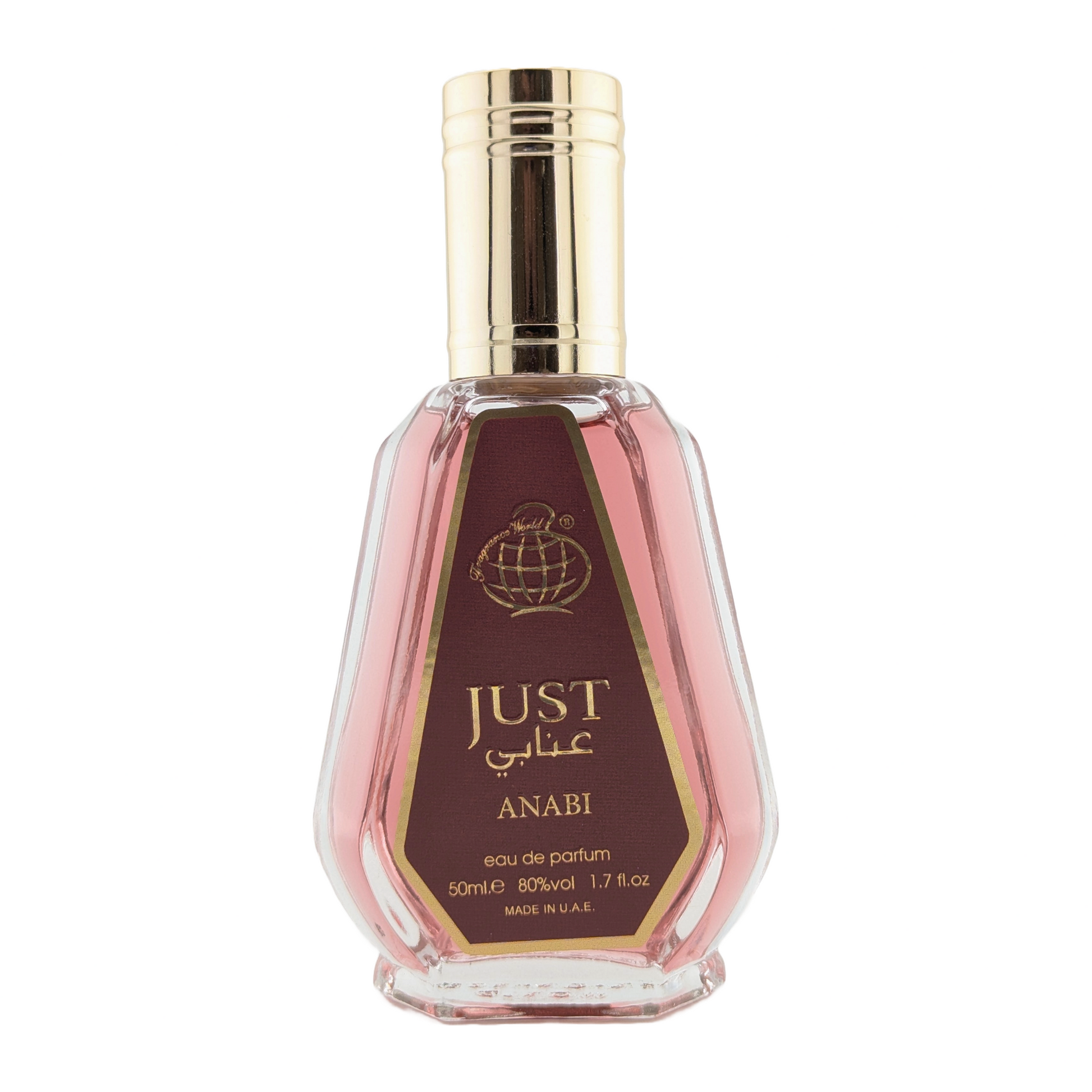 Apa de Parfum Fragrance World, Just Anabi, Unisex, 50 ml