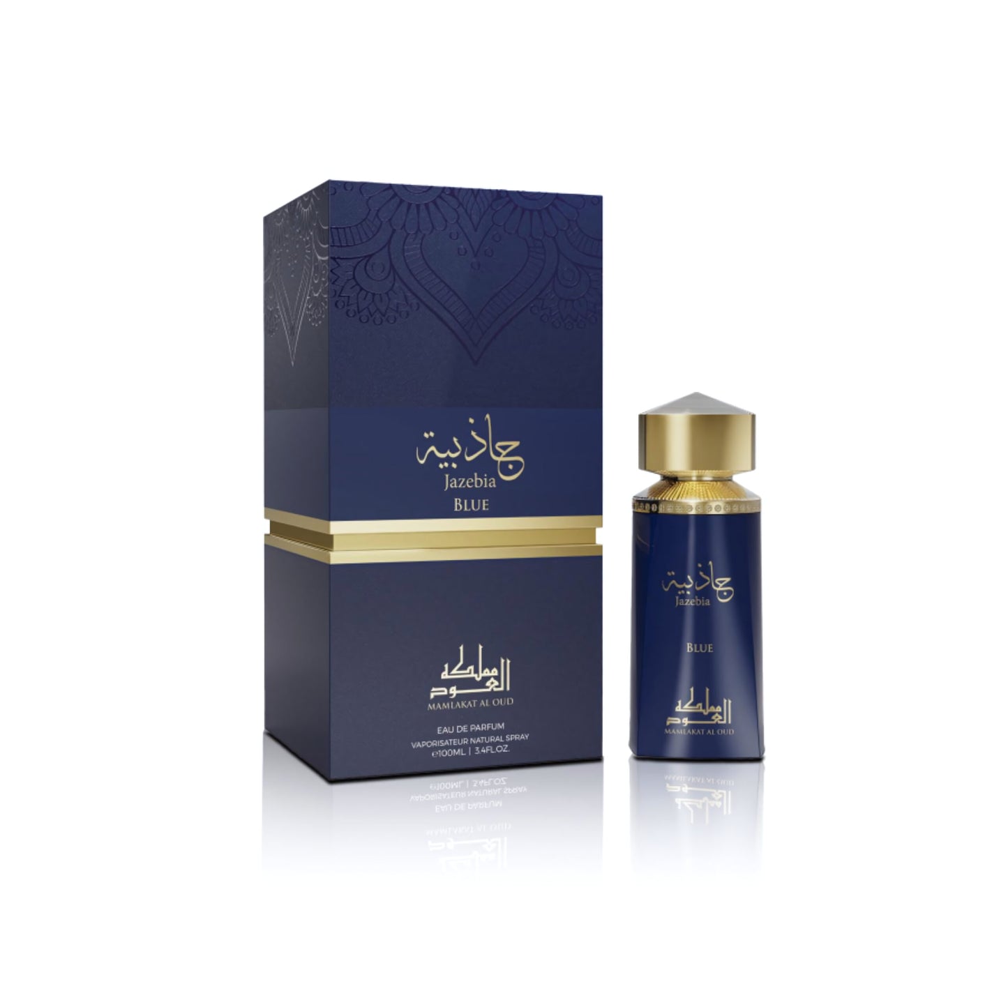 Apa de Parfum Jazebia Blue by Mamlakt Al Oud, Barbati, 100 ml