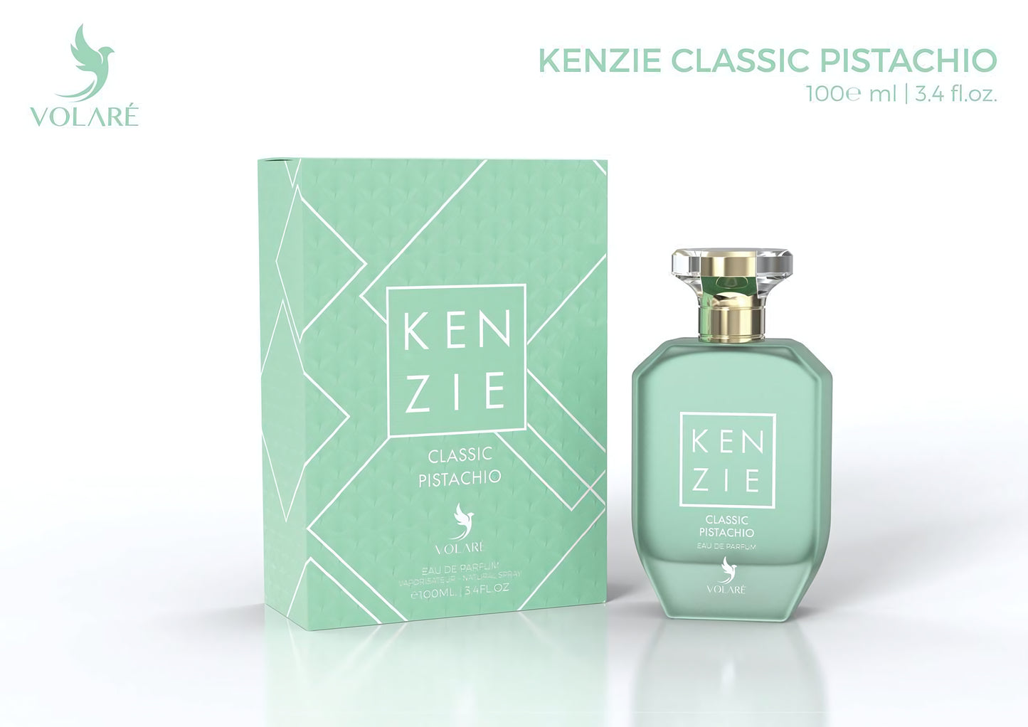 Apa de Parfum Kenzie Classic Pistachio by Mamlakt Al Oud, Unisex, 100 ml