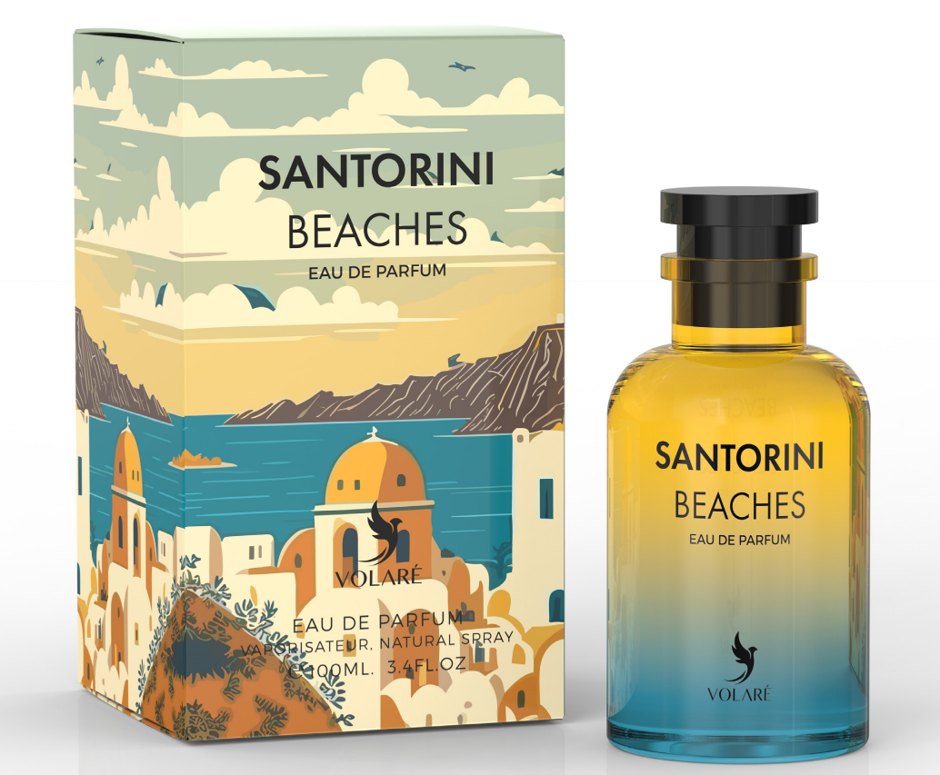 Apa de Parfum Volare Santorini Beaches, Unisex, 100 ml