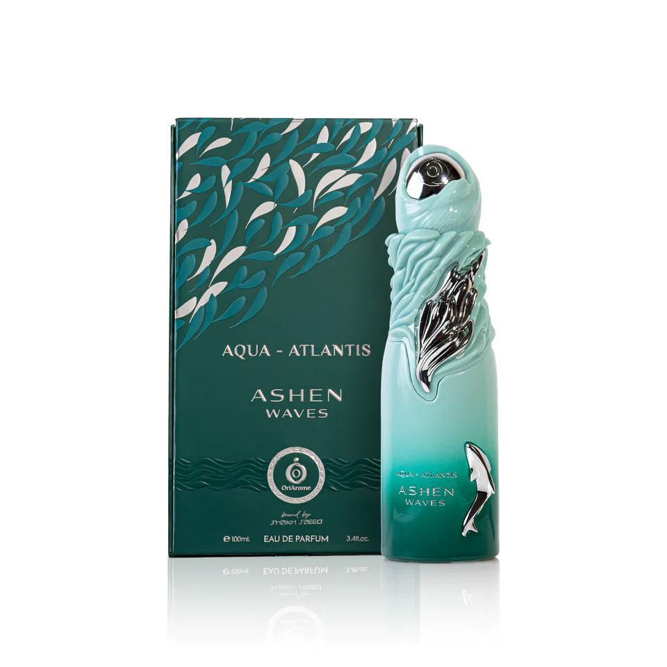 Apa de Parfum Shaikh Saeed Aqua Atlantis Ashen Waves, Unisex, 100 ml