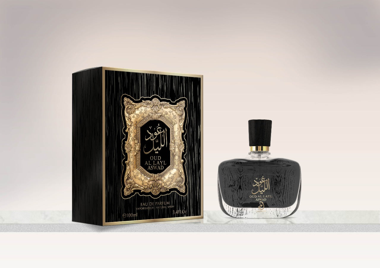 Apa de Parfum Arabiyat Oud al Layl Aswad, Unisex, 100 ml