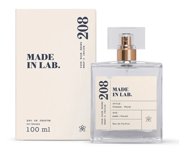 Apa de parfum Femei Made in Lab No.208 – Inspirat din Truss. Donna (100 ml)