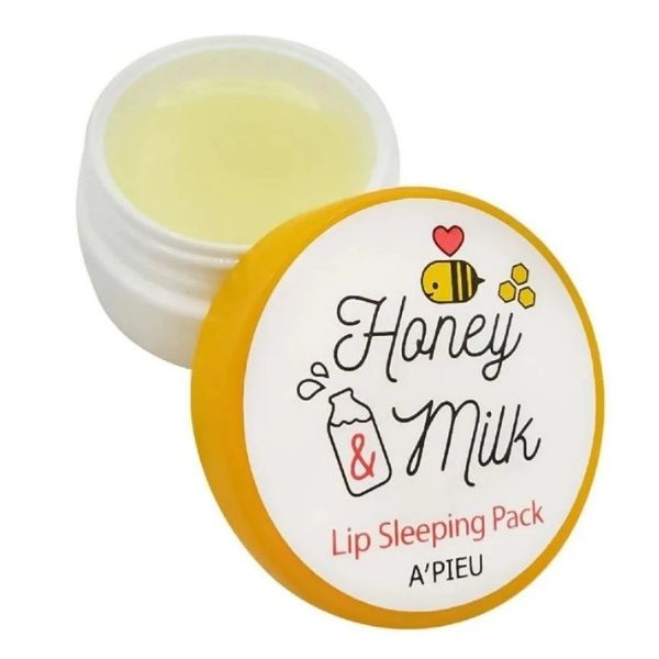 A’pieu Honey and Milk Lip Sleeping Pack, 6.7g