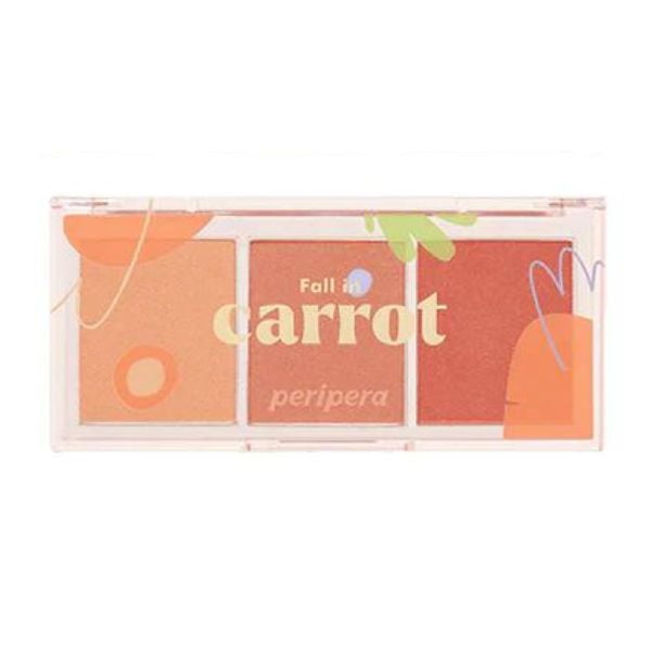 Peripera All Take Mood Cheek Palette, 15g, Paleta blush+highlighter 02