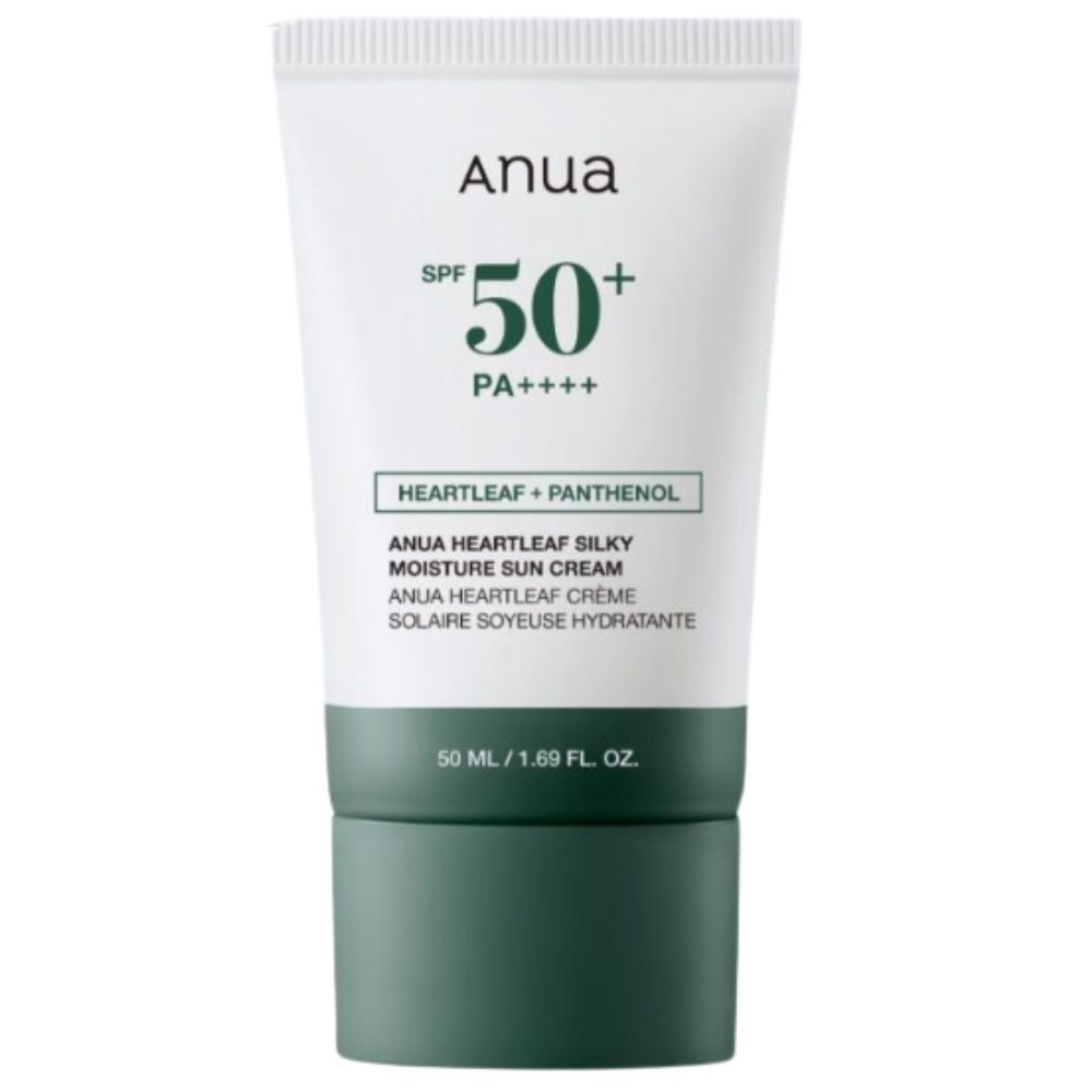 Anua Heartleaf Silky Moisture Sun Cream, 50ml