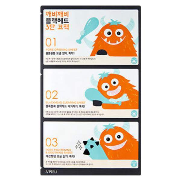 A’pieu Goblin Blackhead 3 Step Nose Sheet