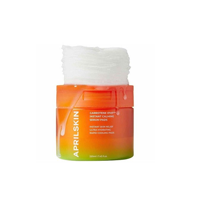 CARROTENE IPMP INSTANT CALMING SERUM PADS - Dischete Calmante Cu Morcov Si IPMP Pentru Piele Curata Si Echilibrata