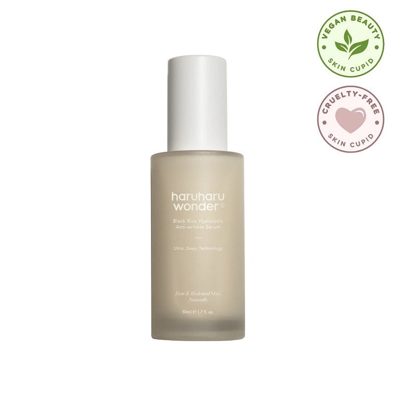 BLACK RICE HYALURONIC ANTI-WRINKLE SERUM - Ser Concentrat Pentru Fata Cu Actiune Anti-Age Cu Acid Hialuronic