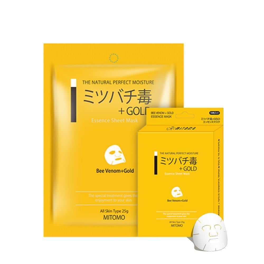 BEEVENOM GOLD - 5 buc - Set Masti De Fata Tip Servetel Hidratante