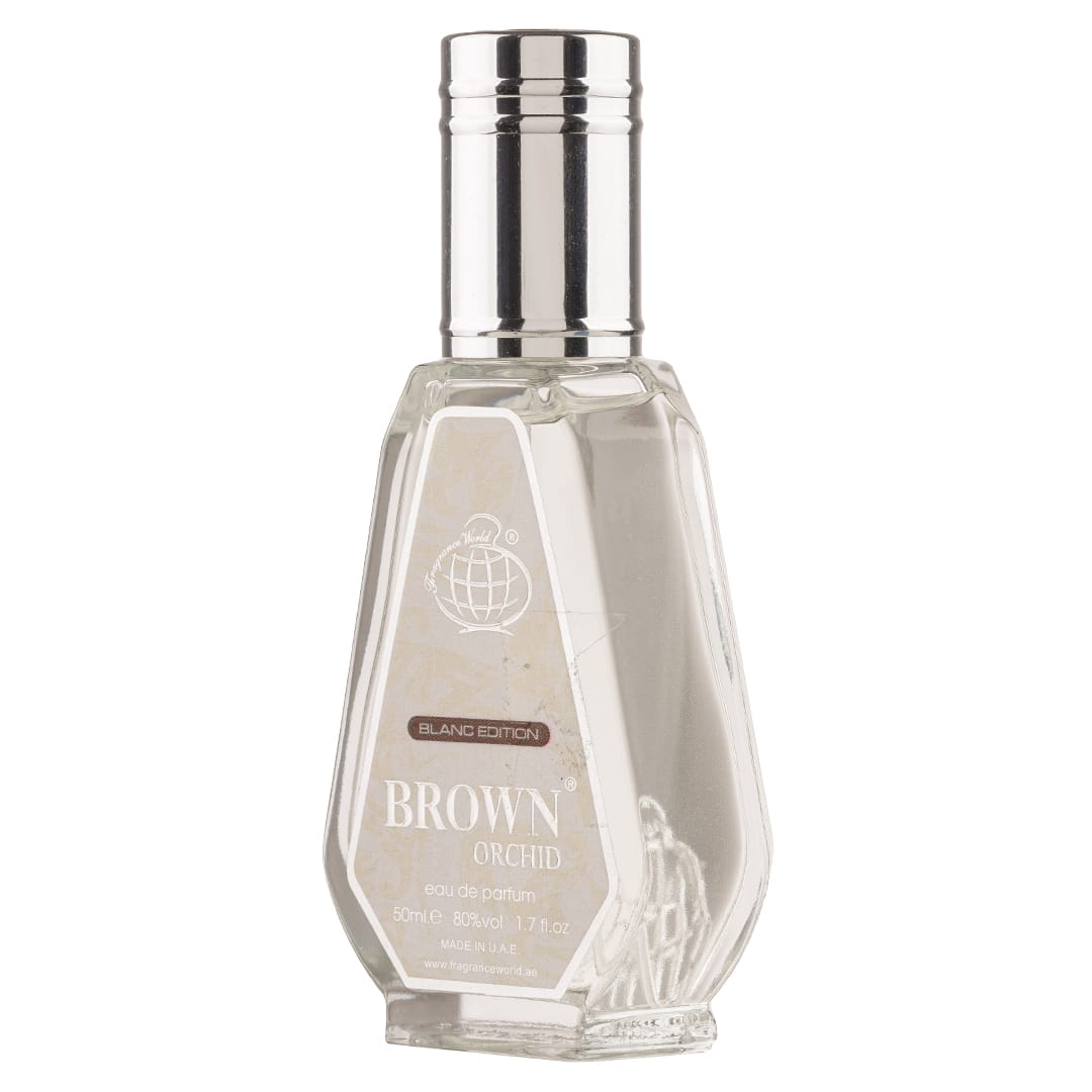 Apa de Parfum Brown Orchid Blanc Edition, Fragrance World, Unisex – 50ml