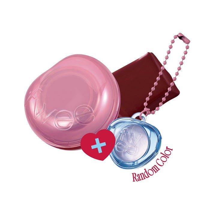 KEYRING LIP&CHEEK GLOWY JELLY POT JS03 COUVERTURE - Blush 2 In 1 Cu Breloc Pentru Retusuri