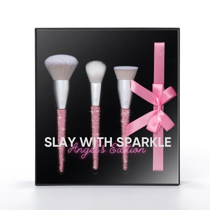 SLAY WITH SPARKLE - ANGEL`S EDITION - Set Cadou 3 Pensule Makeup