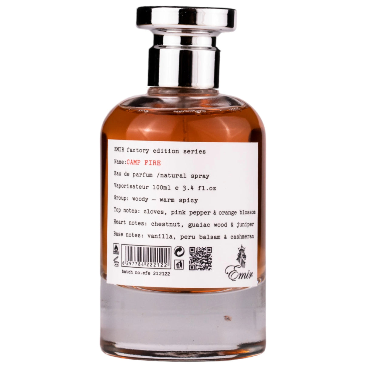 Camp Fire Factory Edition By Emir 100 ml – Parfum arabesc original import Dubai