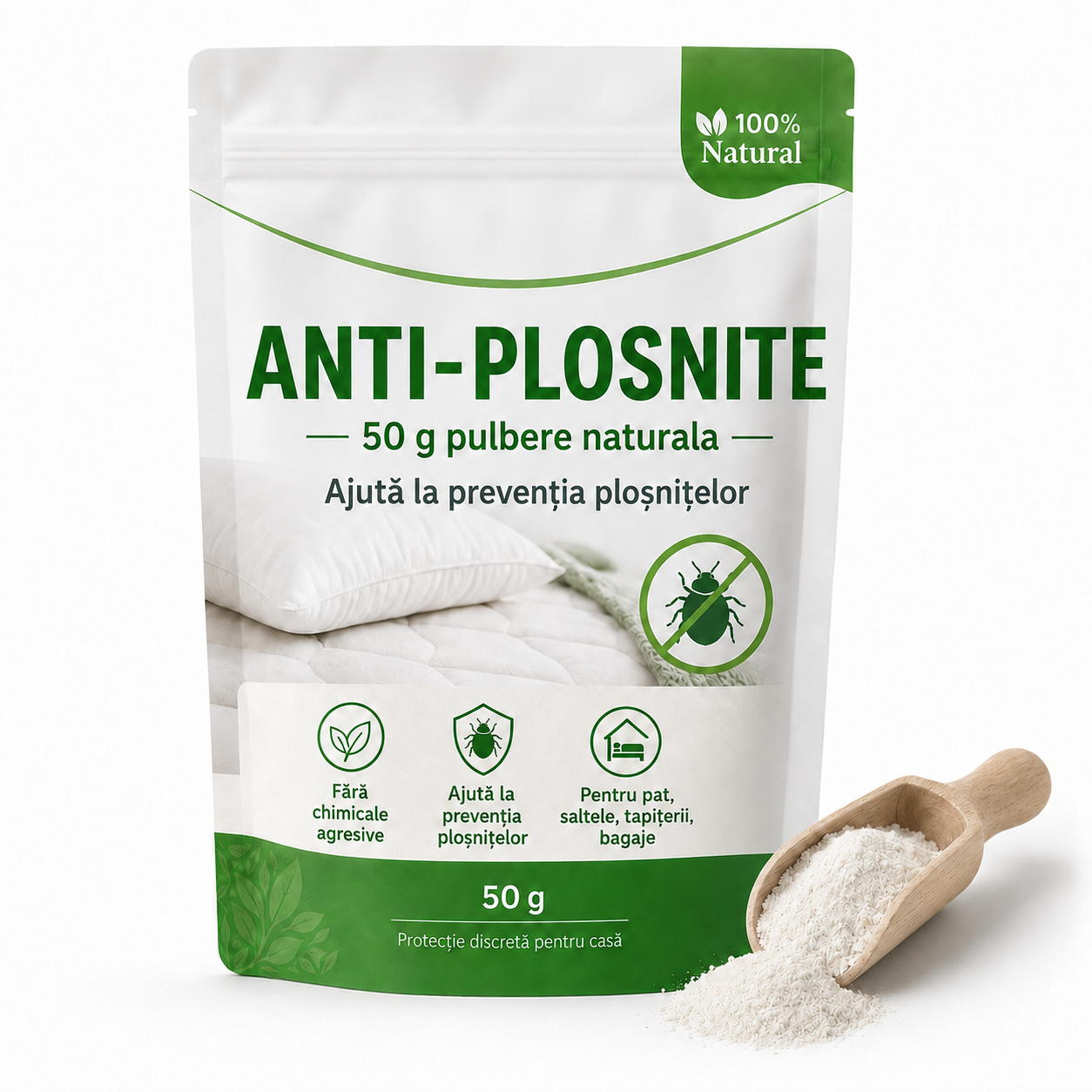 Soluție Naturală Anti-Plosnite 50g