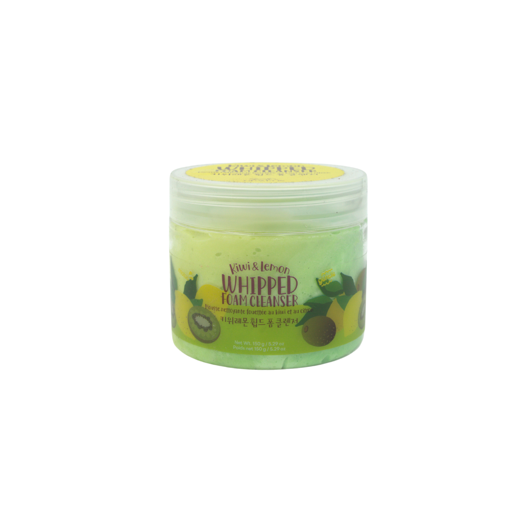 Cleanser tip spuma cu extract de lamaie si kiwi, 150g | Glamfox