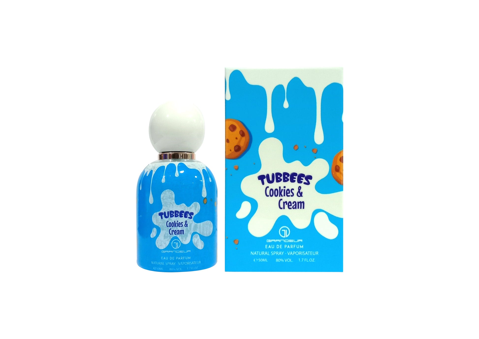 Apa de Parfum Tubbees Cookies &amp; Cream, Unisex, 50 ml