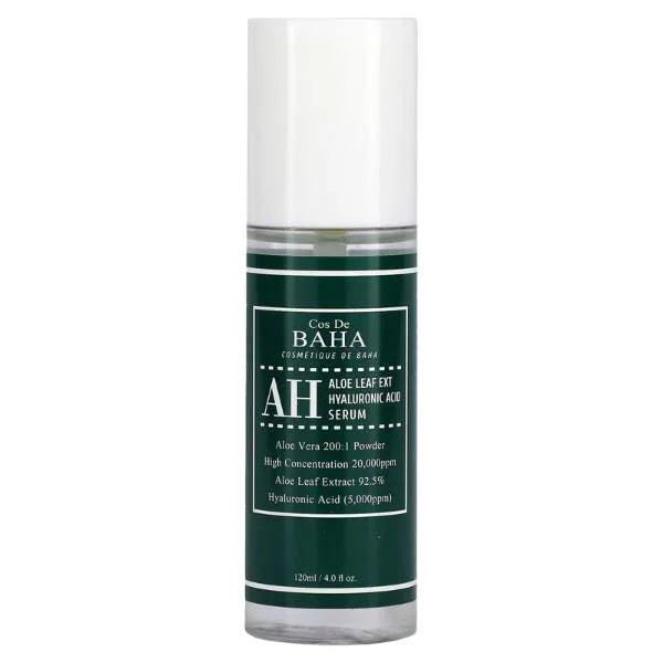 Cos de Baha Aloe Leaf Ext Hyaluronic Acid Serum, 120ml (AH)