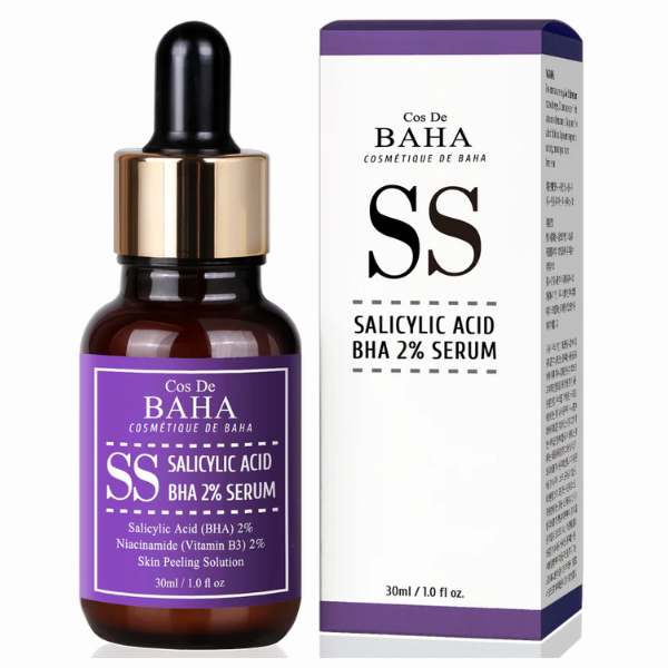 Cos de Baha Salicylic Acid BHA 2% Serum, 30ml, SS