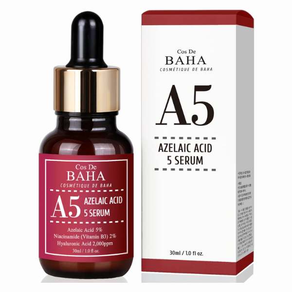 Cos de Baha Azelaic Acid 5% Serum, 30ml, A5