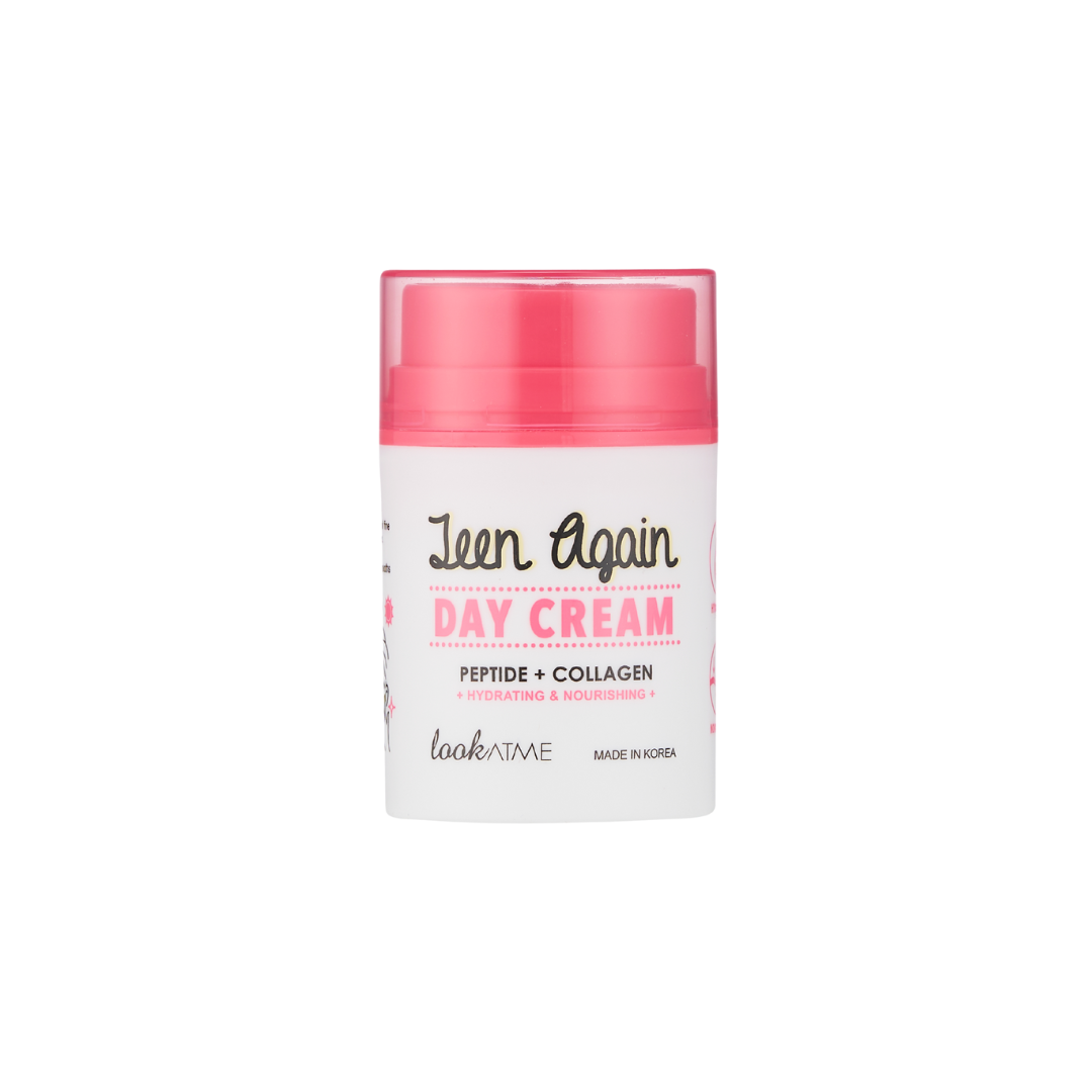Crema de zi hidratanta cu peptide si colagen Teen Again, 50ml | Look At Me