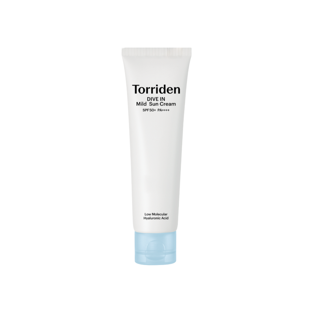 Crema minerala de protectie solara cu 10 tipuri de acid hialuronic SPF 50+ PA++++, 60ml | Torriden