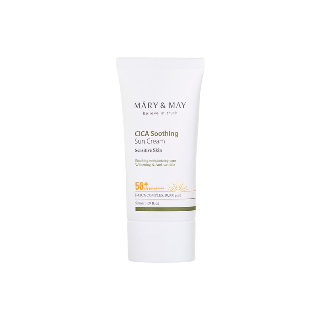 Crema pentru protectie solara cu centella asiatica SPF50+ PA++++, 50ml | Mary and May