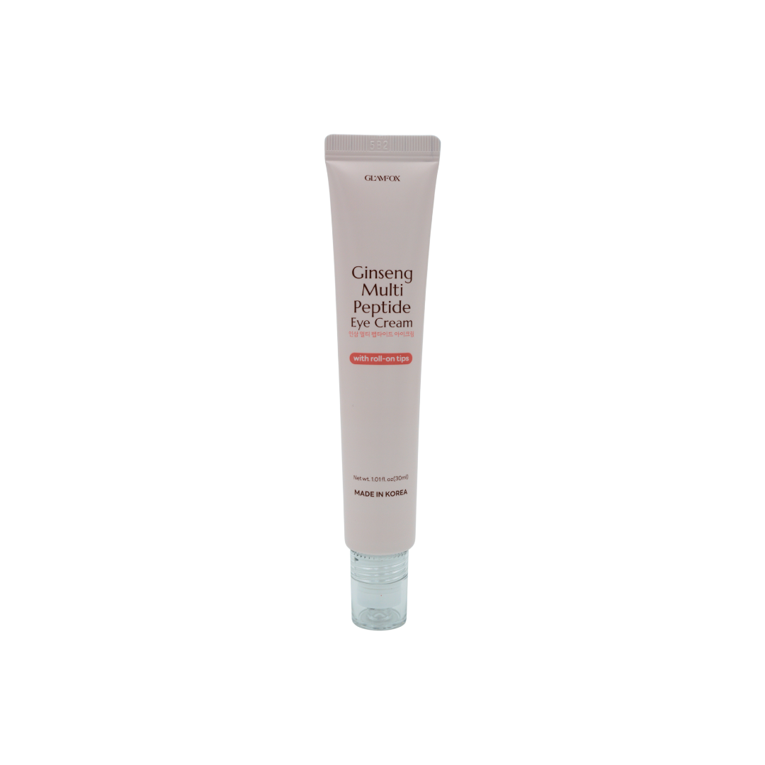 Crema pentru zona ochilor cu ginseng si complex de multi-peptide, 30ml | Glamfox