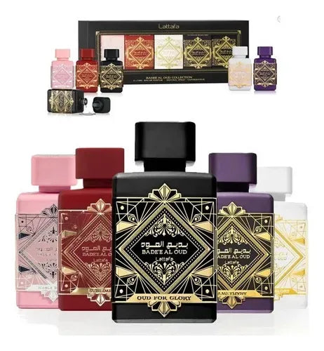 BADEE AL OUD COLLECTION 5 X 5ML by LATTAFA, BARBATESC