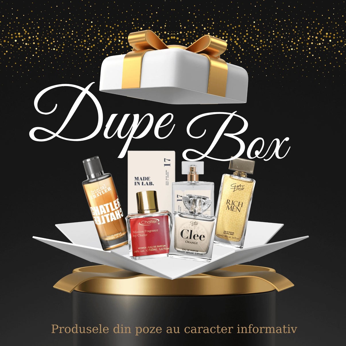 Dupe Box Parfumuri (Chatler, Chat D’or, Made in Lab)
