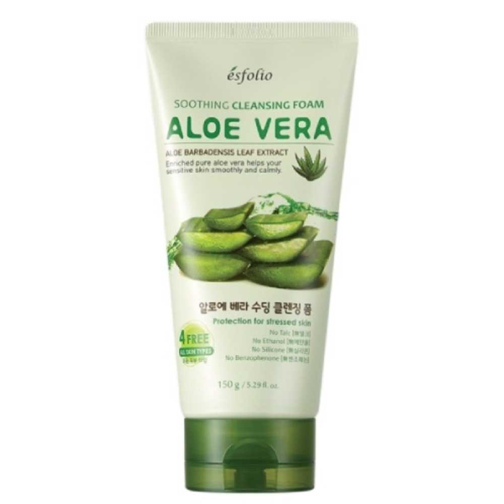 Esfolio Aloe Vera Soothing Cleansing Foam, 150g