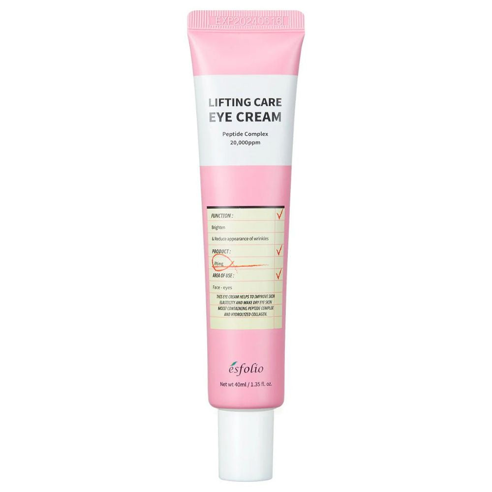 Esfolio Lifting Care Eye Cream Peptides and Collagen, 40g