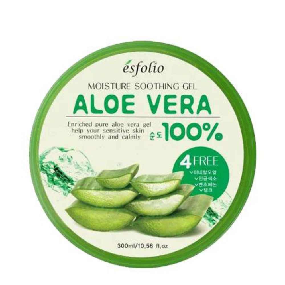 Esfolio Moisture Soothing Gel Aloe Vera 100%, 300ml