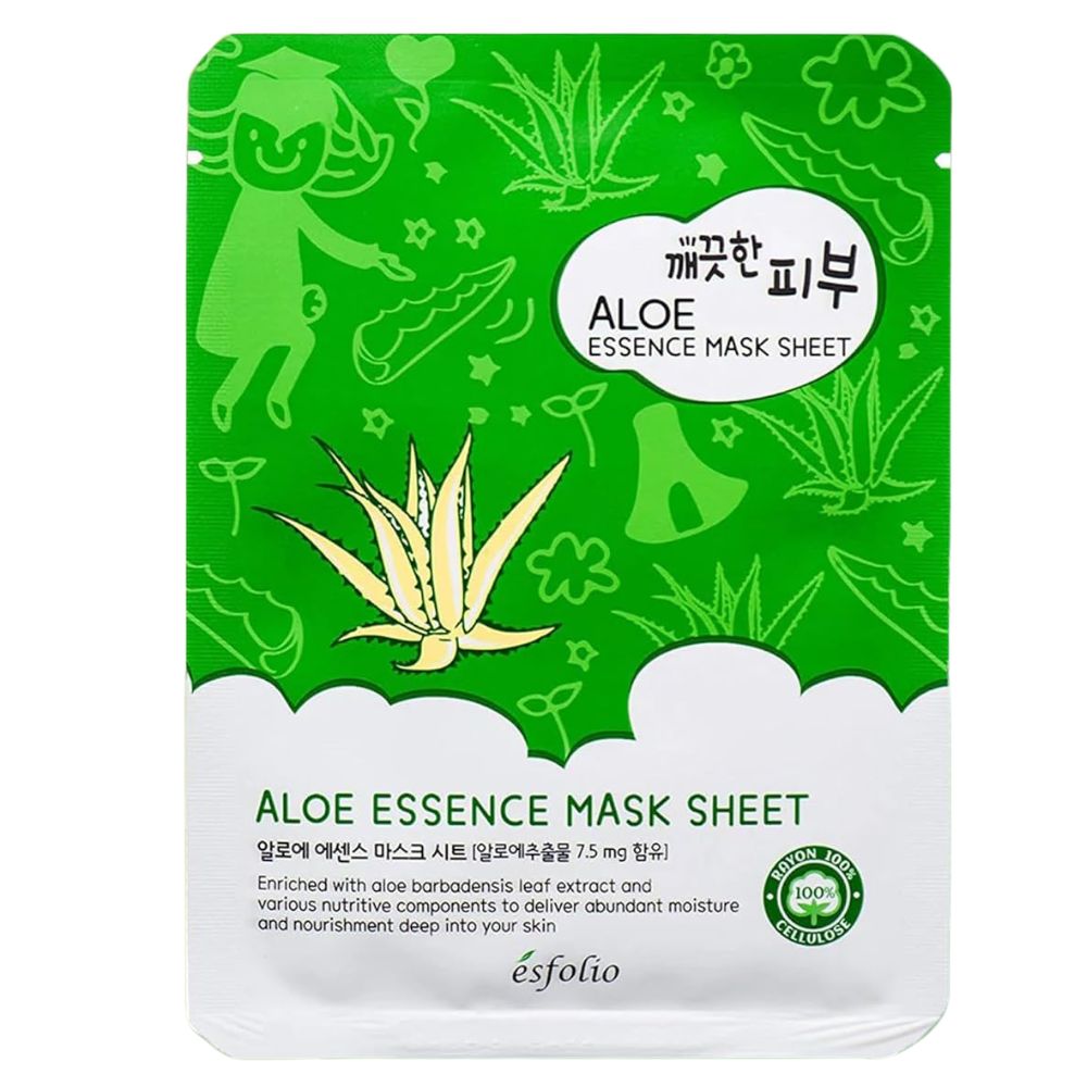 Esfolio Pure Skin Aloe Essence Mask Sheet